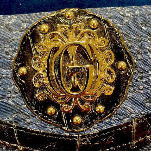 Guess Dramatic Blue Detailed Wallet - Picture 2 of 4